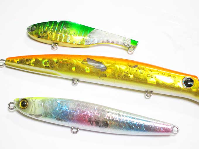 ルアー内部が若干スケルトン