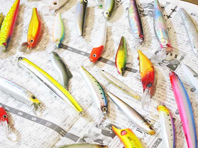 綺麗になったルアー