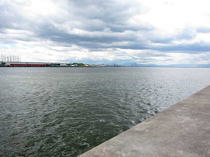 西宮ケーソン・対岸