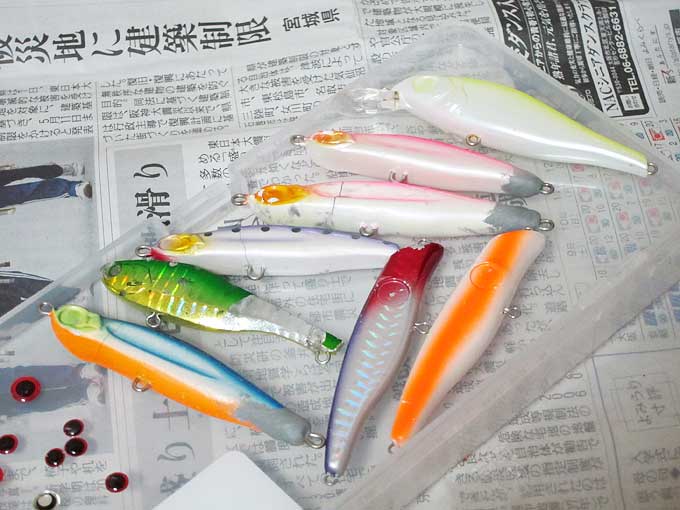 ルアーの修理・ヨレヨレ