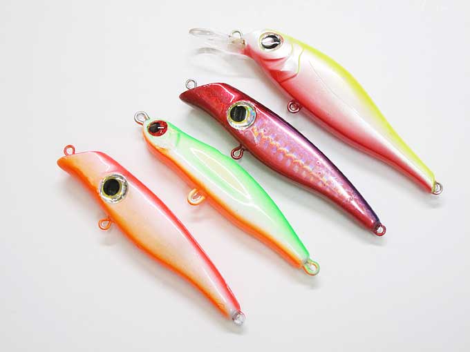 ルアーの修理の仕上げ