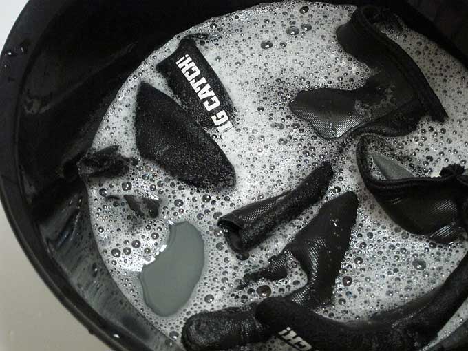 グローブの洗濯