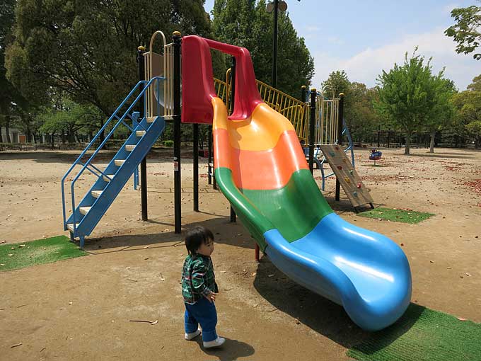 西武庫公園・すべり台