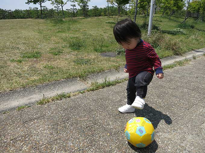 新西宮ヨットハーバー駐車場横の広場