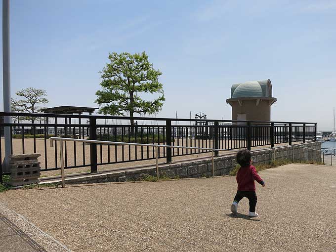 新西宮ヨットハーバーのマリーナへ