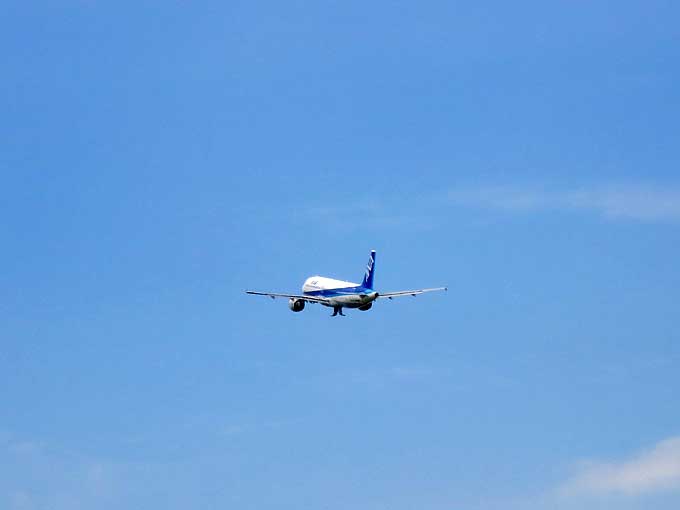 伊丹スカイパーク・飛行機の離陸