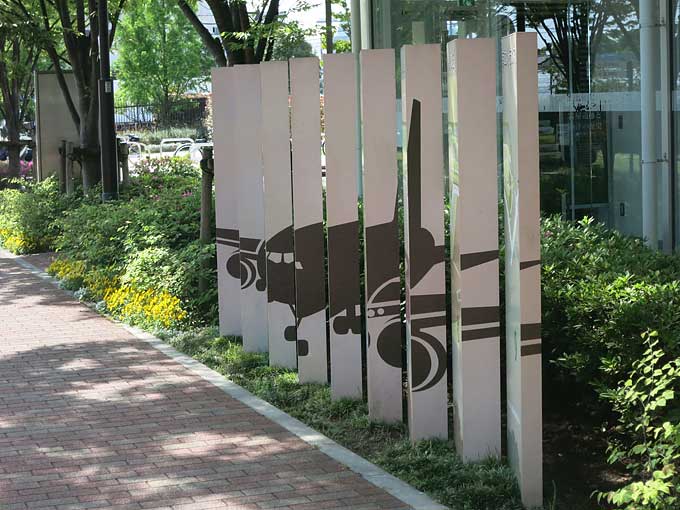 伊丹スカイパーク・案内板の裏