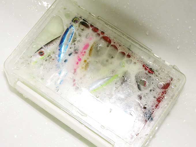 シーバスルアー使用後の洗い方・メンテナンス・しばらく放置