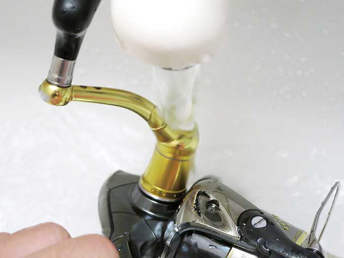 シーバスルアー使用後の洗い方・メンテナンス・リールの洗い方