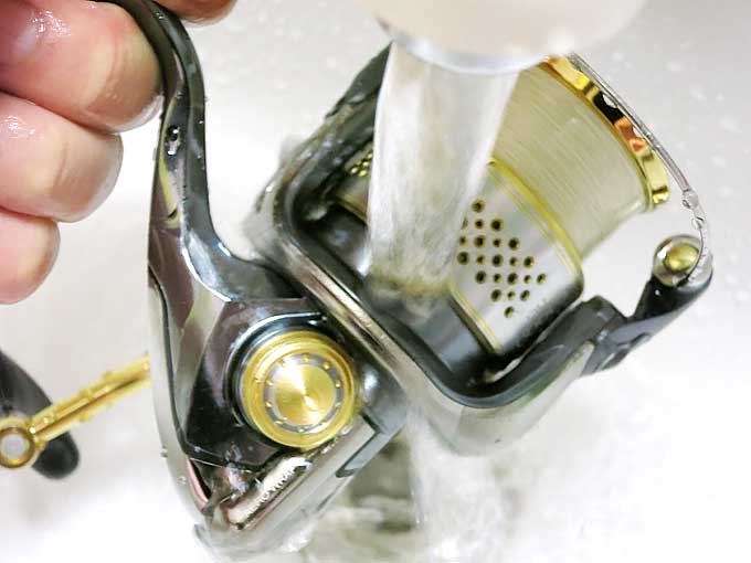 シーバスルアー使用後の洗い方・メンテナンス・リールの洗い方