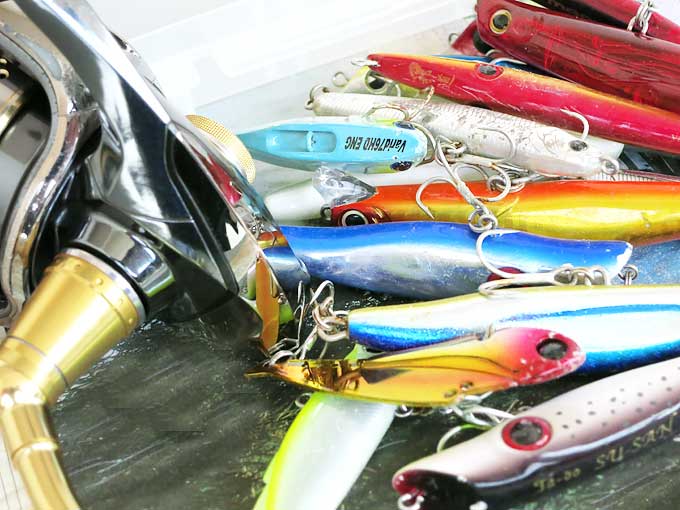 シーバスルアー使用後の洗い方・メンテナンス・干す