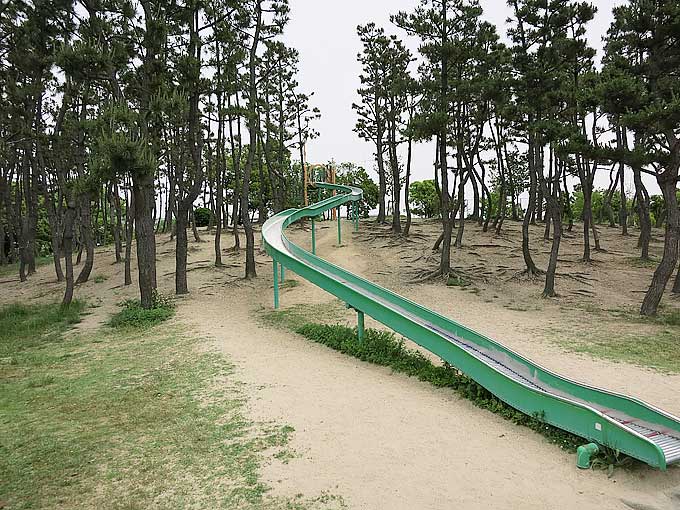 県立甲子園浜海浜公園・西宮のループスライダーの全貌