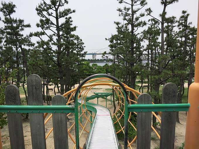 ループスライダー・頂上正面