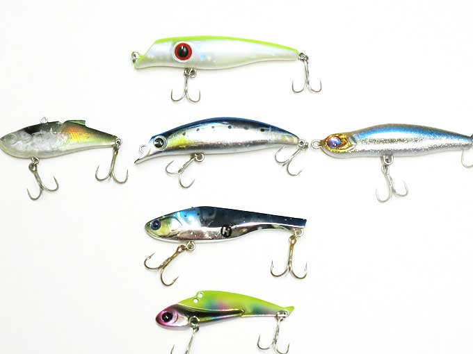 持って行くルアー