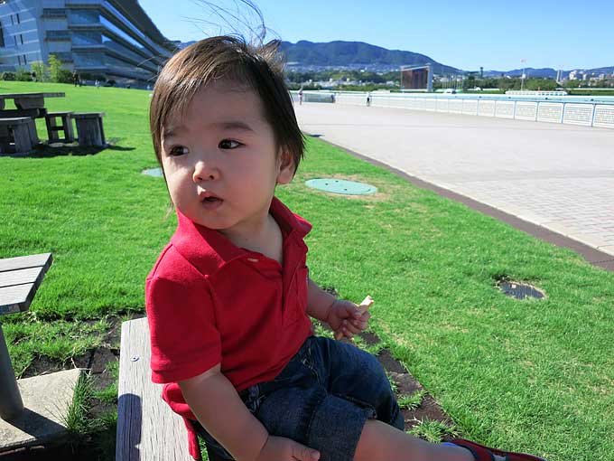 スタートを待つ