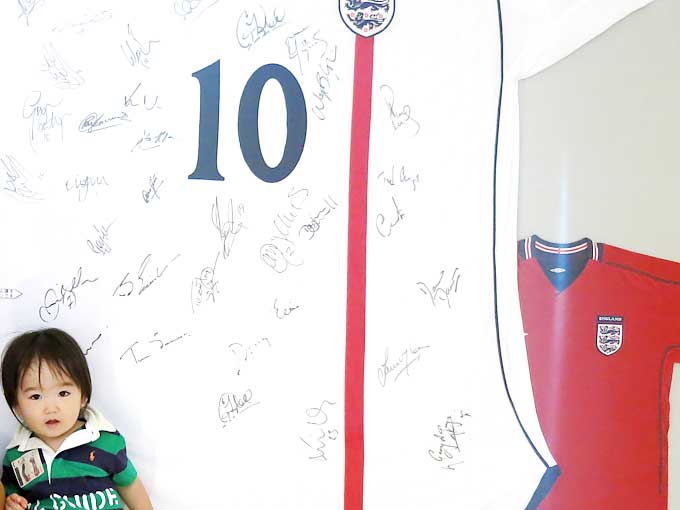 イングランド代表ユニフォーム