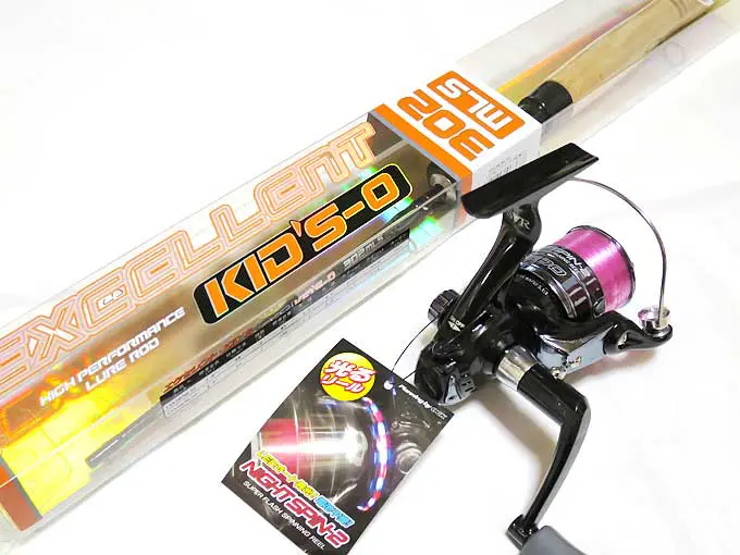 竿  ルアー リール 送料無料】シーバス釣りセットDX 9フィート 並継 PE付 竿リールセット