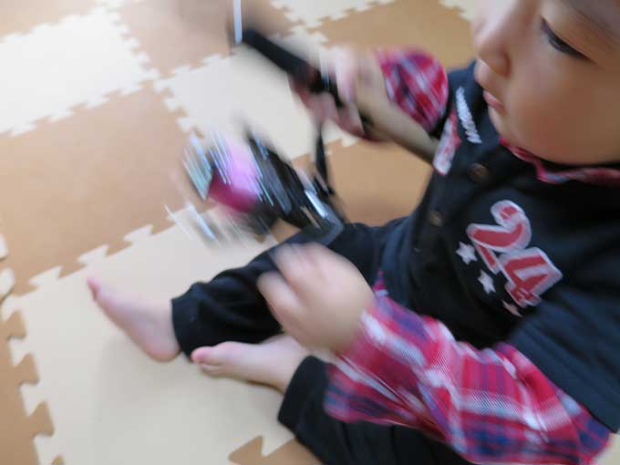 持ち方をマスター