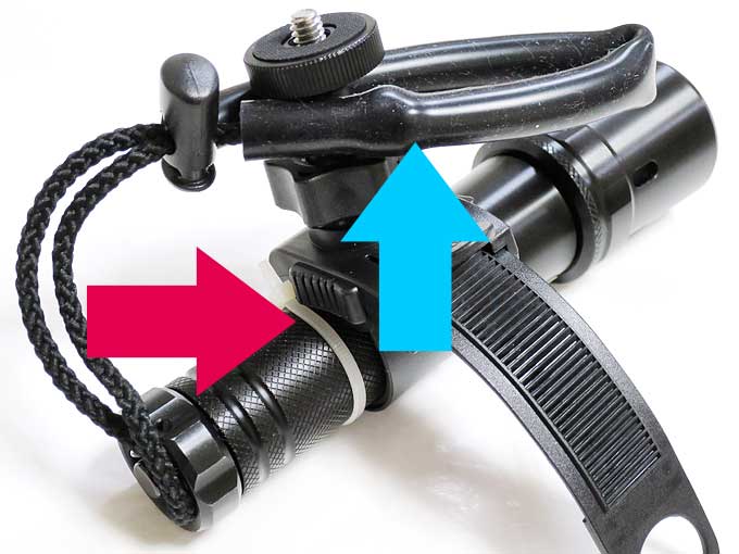 結束バンドで固定