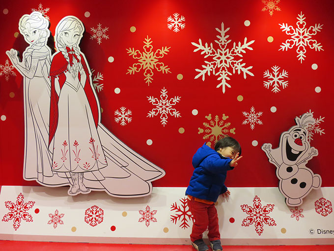 阪急西宮ガーデンズでアナやオラフと写真が撮れる!!