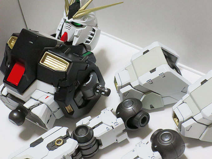 MG ニューガンダム Ver.ka 作成中