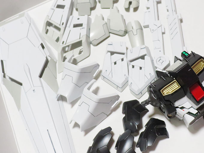 MG ニューガンダム Ver.ka  塗り分け