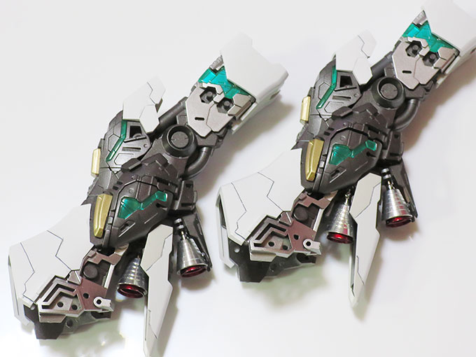 MG ニューガンダム Ver.ka 脚部装甲