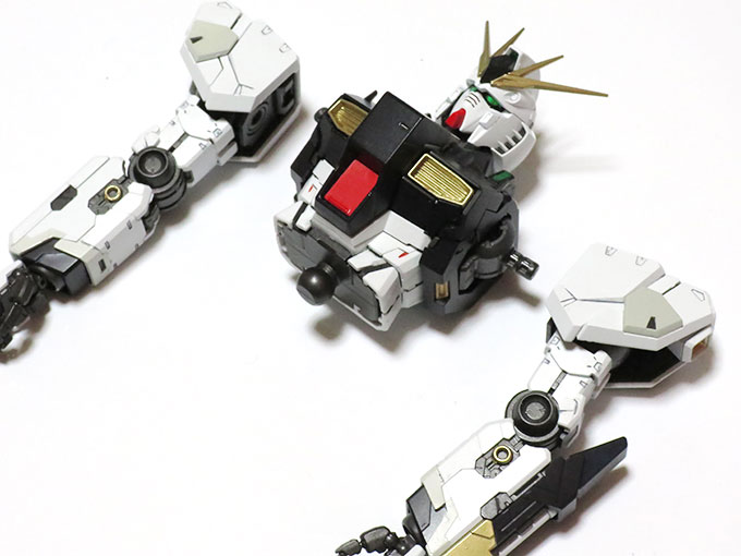MG ニューガンダム Ver.ka 上半身