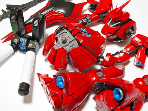 MG サザビー Ver.ka 主要パーツ