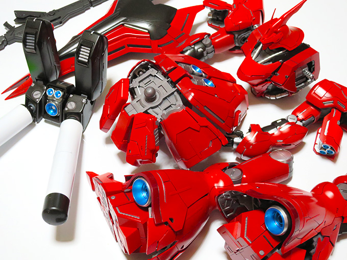 MG サザビー Ver.ka 主要パーツ