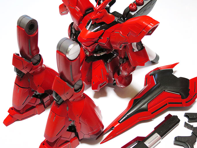 MG サザビー Ver.ka 上半身組み合わせ