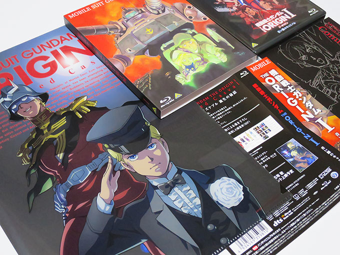 THE ORIGIN I 青い瞳のキャスバル ブルーレイ セット内容