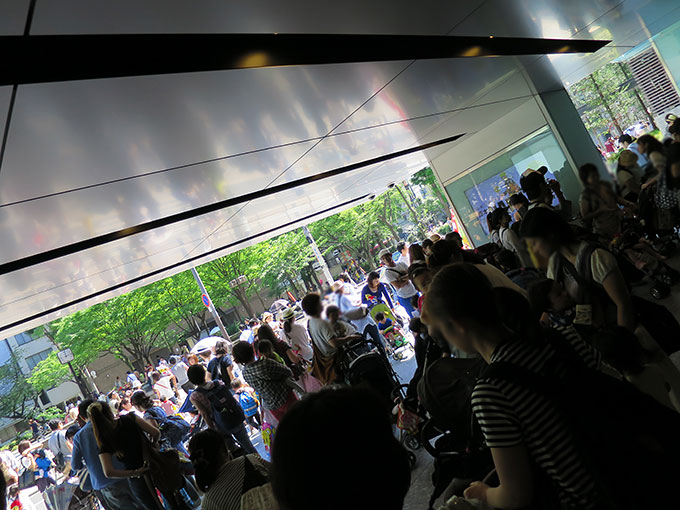 凄い人混みでした!