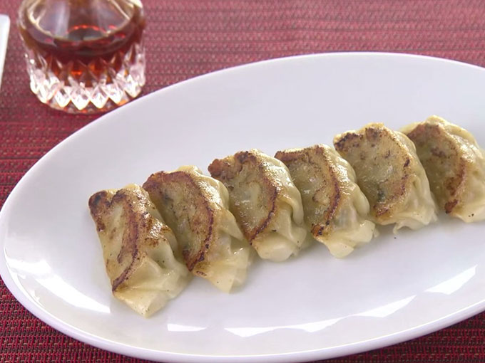 「3秒クッキング 爆速餃子」編