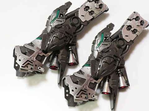 ガンプラにメタルパーツを取り付ける方法
