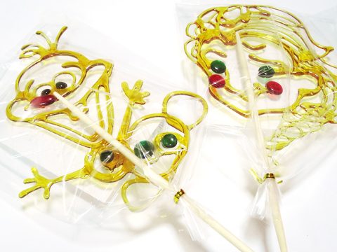 アニメキャラクターの飴細工!美術べっこう飴「龍昇」さん!!