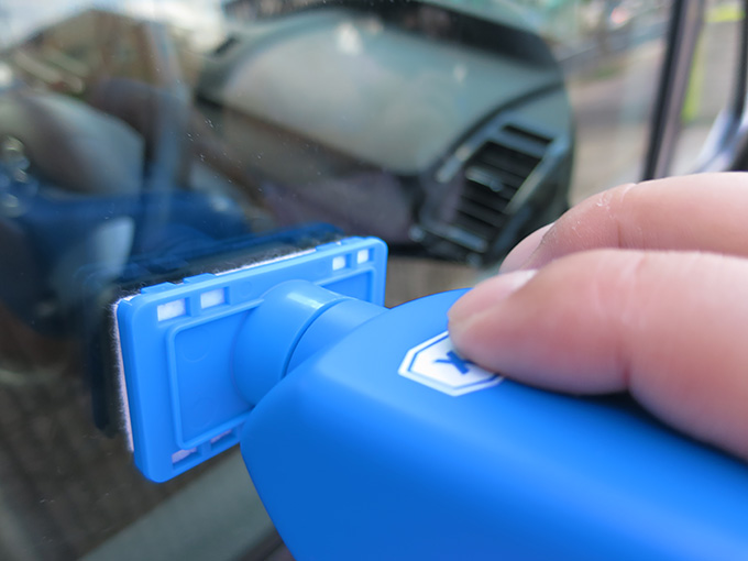 エクスクリア 親水ガラスコートを塗布