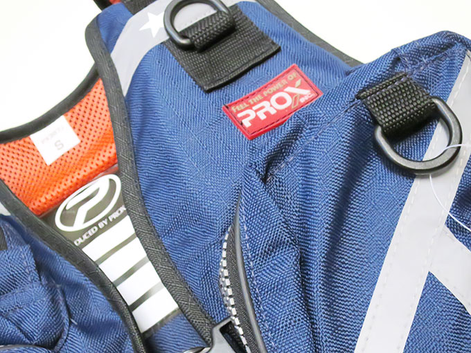 PROX(プロックス)の子供用フローティングベストのDカン