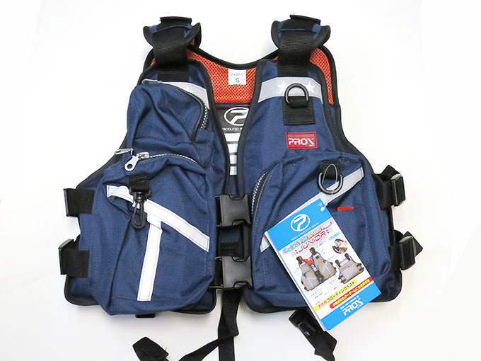 PROX(プロックス)の子供用フローティングベストは股紐ダイプ