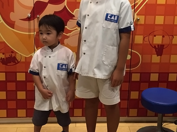 キッザニアの理容店