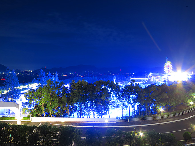 レオマの森・部屋からの夜景