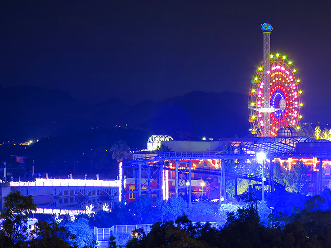 レオマの森・部屋からのレオマワールド