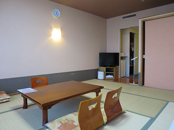 レオマの森・部屋の入り口側