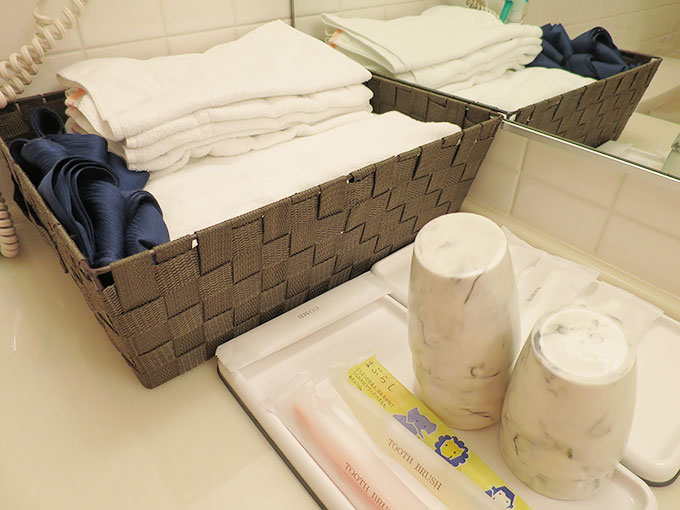 レオマの森・洗面周り