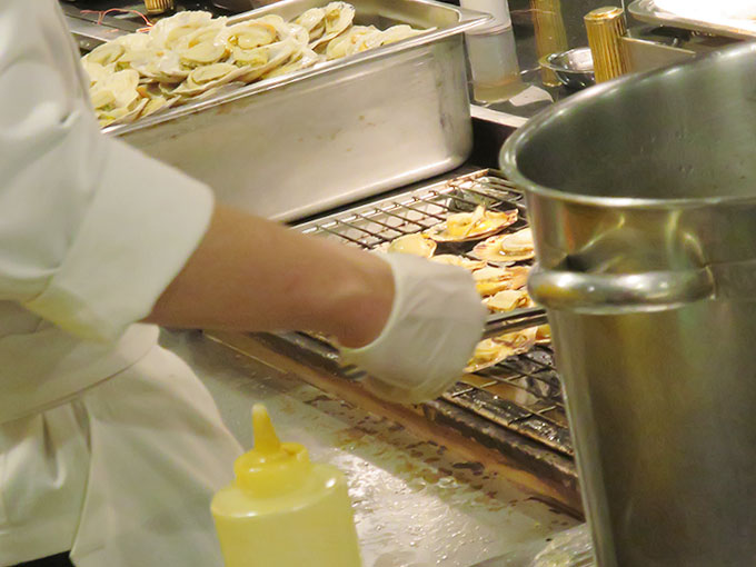 レオマの森・焼き立て海鮮類