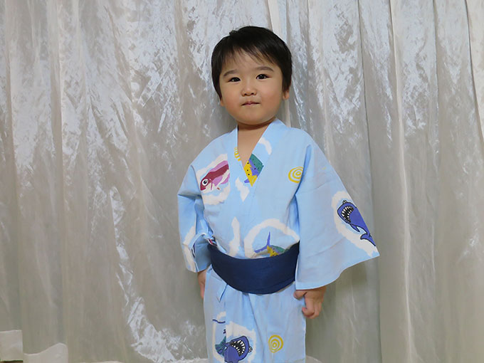 子供用の浴衣