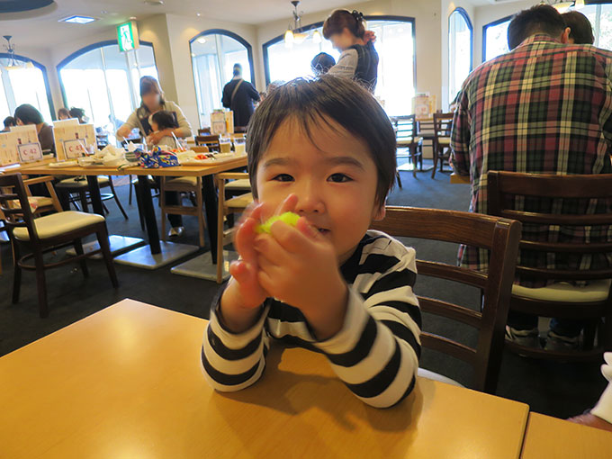 朝のレストラン