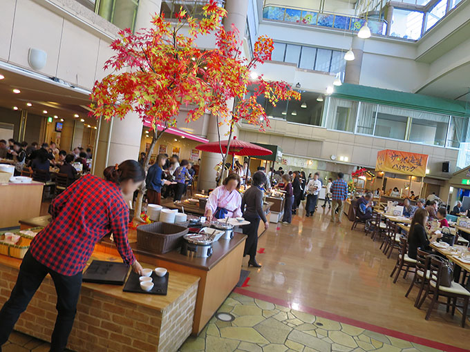 レオマの森・朝食バイキング