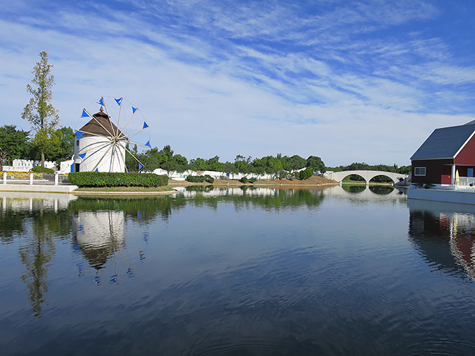 レオマの森・水路