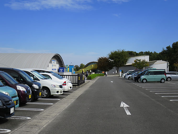 さぬきこどもの国の駐車場